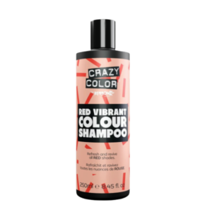 Șampon colorant cu pigmenți roșii Crazy Color 250 ml