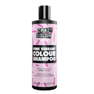 Șampon colorant cu pigmenți roz Crazy Color 250 ml