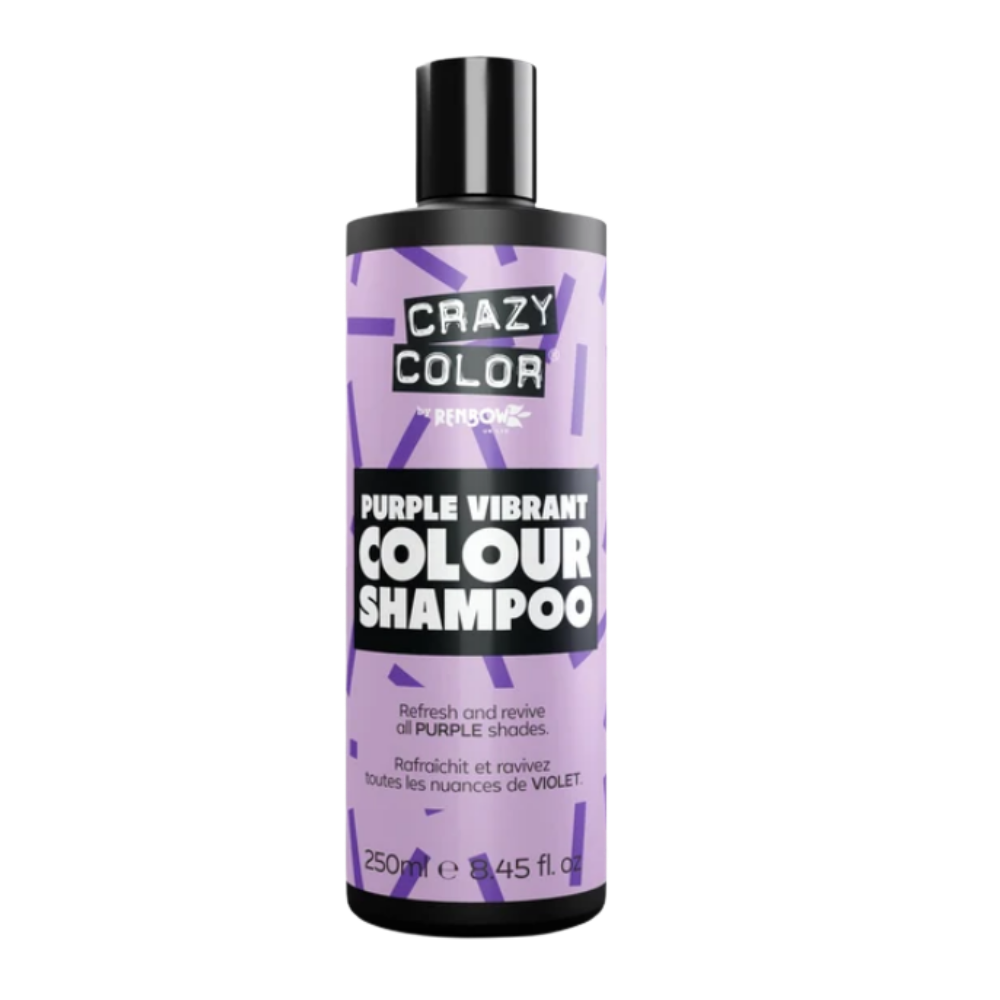 Șampon colorant cu pigmenți violeți Crazy Color 250 ml 1 Șampon colorant cu pigmenți violeți Crazy Color 250 ml