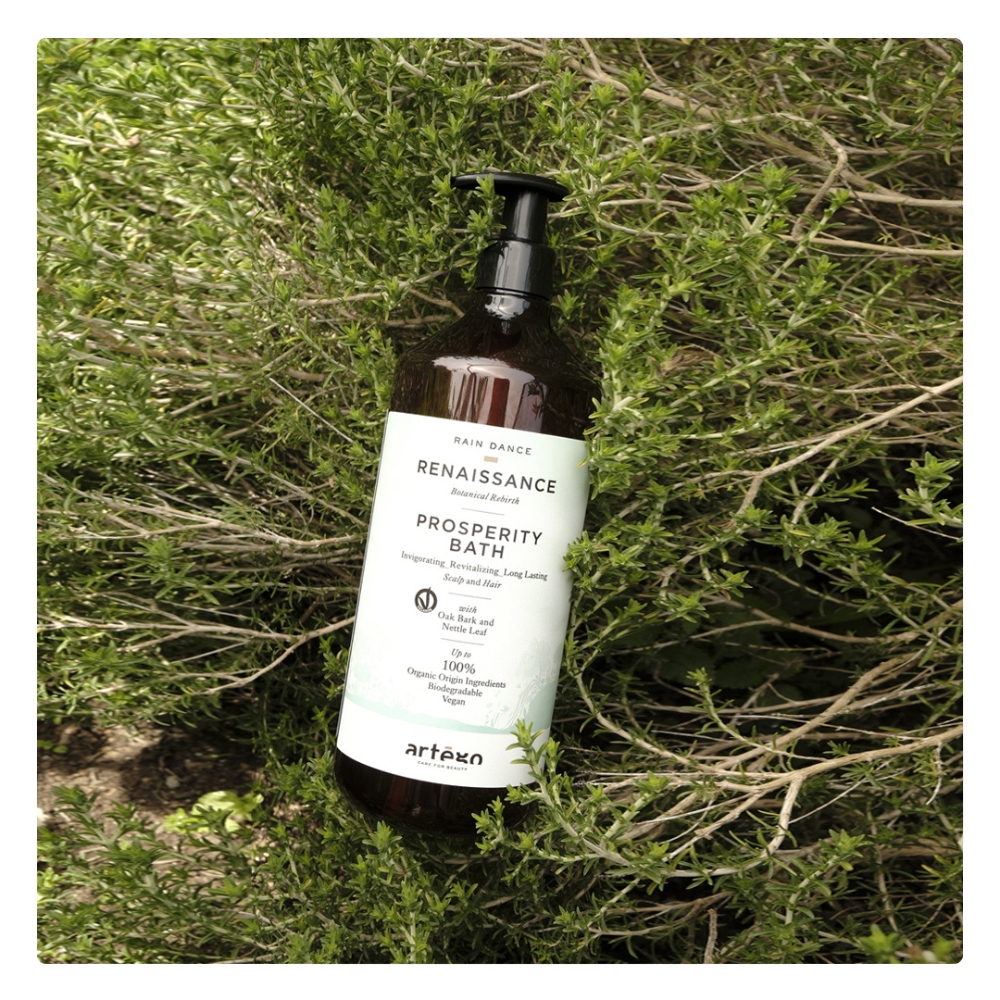 Șampon profesional anti-age pentru păr subțire Renaissance Prosperity Bath RAIN DANCE 300ml pentru volum și rezistență 3 Șampon profesional anti-age pentru păr subțire Renaissance Prosperity Bath RAIN DANCE 300ml pentru volum și rezistență - imagine 3
