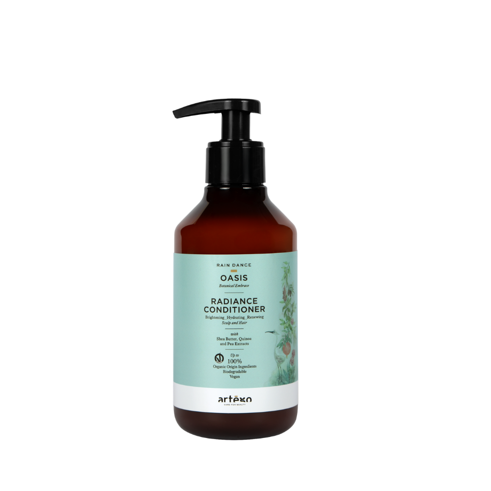 Balsam profesional pentru strălucirea părului Oasis Radiance Conditioner RAIN DANCE 300ml cu efect revitalizant și hidratant 1 Balsam profesional pentru strălucirea părului