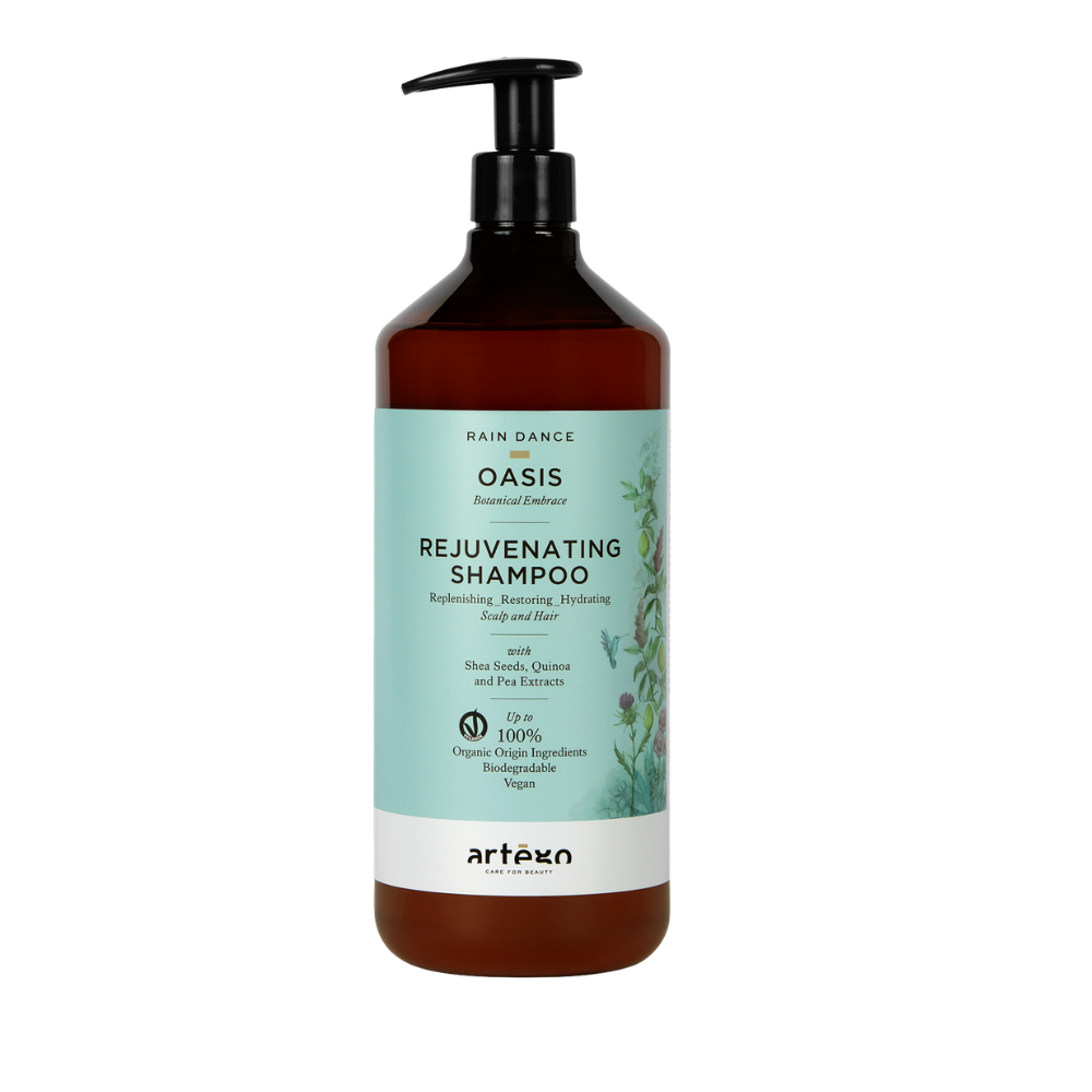 Șampon profesional pentru păr uscat Oasis Rejuvenating Shampoo RAIN DANCE 1000ml cu efect revigorant și hidratant 1 Șampon profesional pentru păr uscat Oasis Rejuvenating Shampoo RAIN DANCE 1000ml cu efect revigorant și hidratant