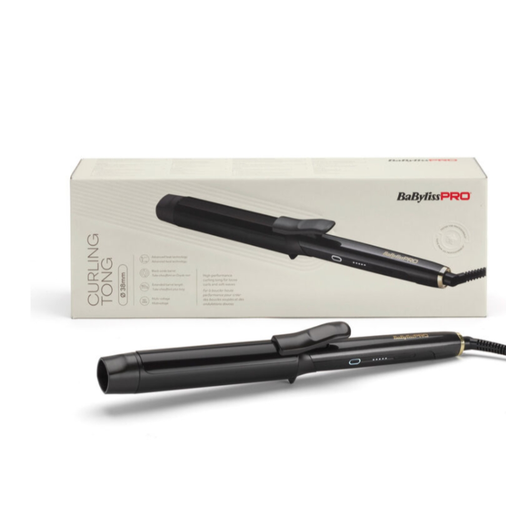 Ondulator de păr Profesional 38mm tehnologie avansată HI-PERFORMANCE cu clapetă pentru bucle lejere și onduleuri delicate BabylissPro BAB2495E 4 Ondulator de păr Profesional 38mm tehnologie avansată HI-PERFORMANCE cu clapetă pentru bucle lejere și onduleuri delicate BabylissPro BAB2495E 3