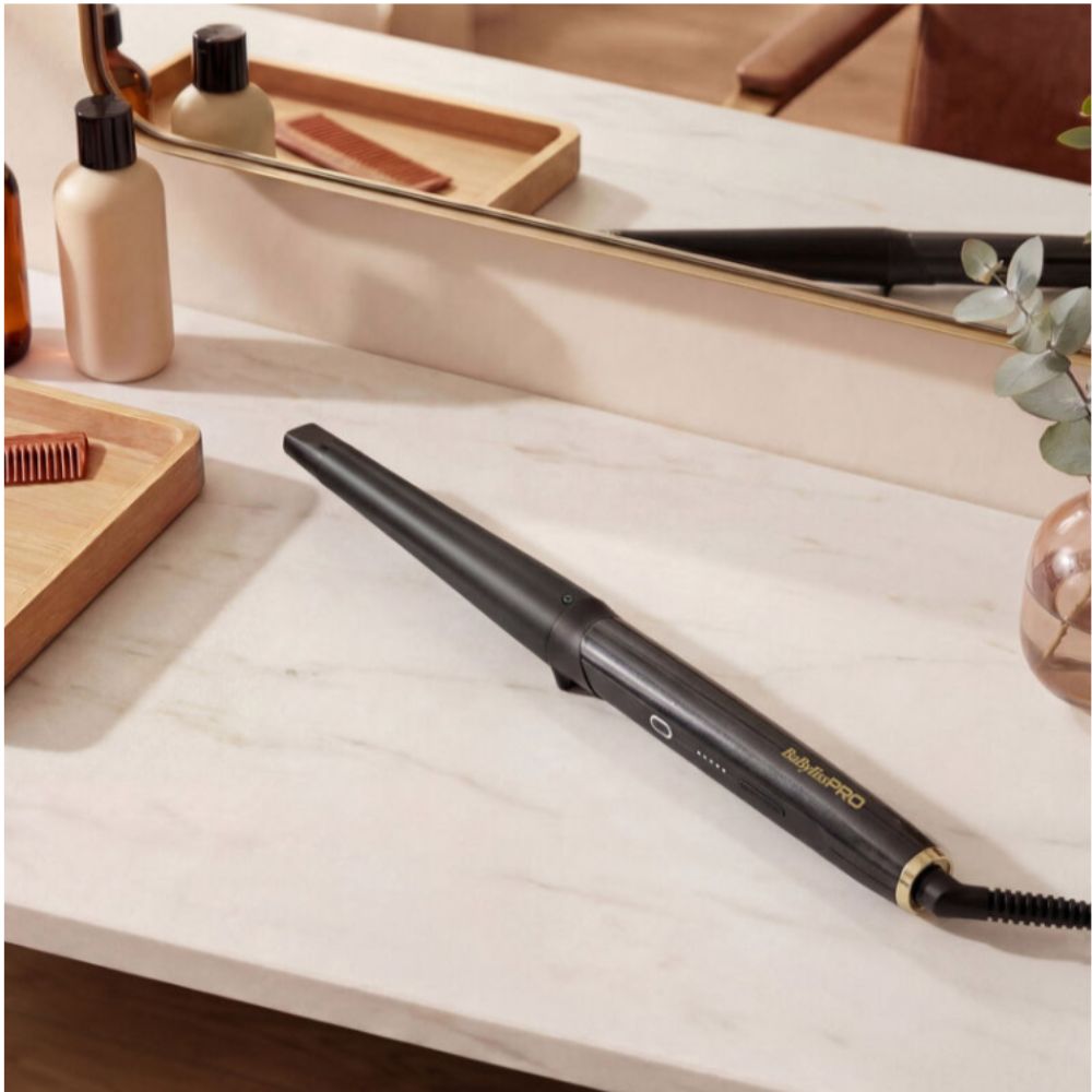 Ondulator de păr conic Profesional 32-19mm tehnologie avansată HI-PERFORMANCE pentru bucle naturale și beach waves BabylissPRO BAB2481E 5 Ondulator de păr conic Profesional 32-19mm tehnologie avansată HI-PERFORMANCE pentru bucle naturale și beach waves BabylissPRO BAB2481E 4