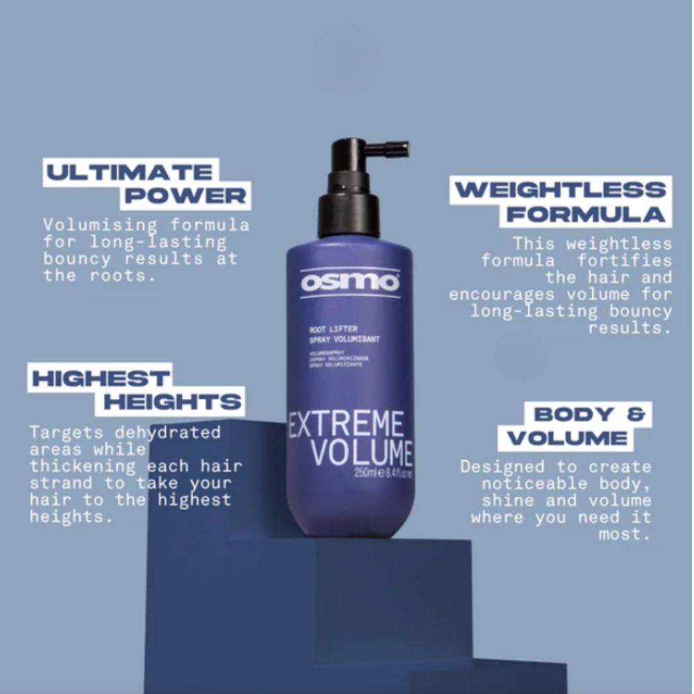 Spray pentru volum de la rădăcină Extreme Volume OSMO 250 ml 2 Spray pentru volum de la rădăcină Extreme Volume OSMO 250 ml - imagine 2